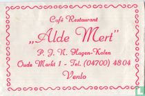 Café Restaurant "Alde Mert"