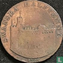 Swansea halfpenny 1796 John Voss