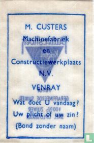 M. Custers Machinefabriek en Constructiewerkplaats N.V.