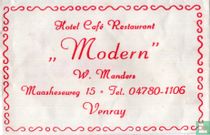 Hotel Café Restaurant "Modern"