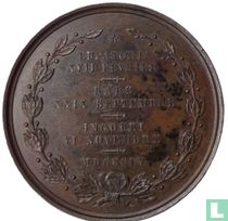 Ottoman Empire -  Medaille des batailles de la mer noire Kars 1855