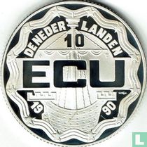Nederland 10 ECU 1990 Geert Groote (zilver)
