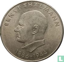 RDA 20 mark 1971 "85ème anniversaire d'Ernst Thälmann" acheter