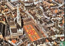Brussel Grote Markt - Bloementapijt kopen