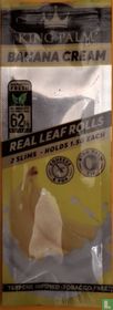 Banana Cream real leaf rolls