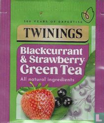 Blackcurrant & Strawberry  Green Tea 