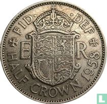 Royaume-Uni ½ crown 1958 acheter