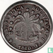 Bolivia 8 sol 1860 (type 2)