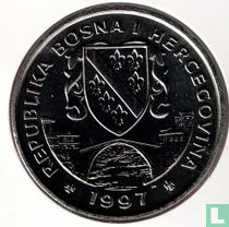 Bosnia and Herzegovina 500 dinara 1997 "Tyrannosaurus Rex"