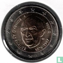 Allemagne 2 euro 2026 (A) "150ème anniversaire de la naissance de Konrad Adenauer" acheter