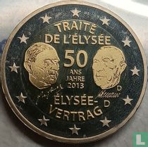 Allemagne 2 euro 2013 (D) "50ème anniversaire du traité de l'Élysée" acheter
