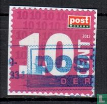 Private mail Post Modern, supplementary stamps