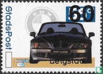 Personenkraftwagen mit Aufdruck
