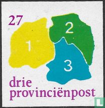 Trois poste provincial (violet)