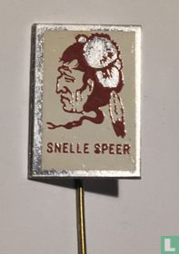 Snelle Speer [rood op wit]