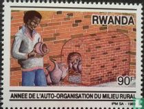 Self-organization of rural environment