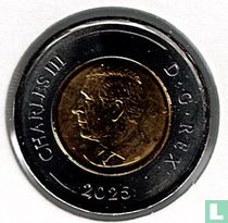 Canada 2 dollars 2025 (coloré) "Daphne Odjig"