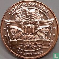 Verenigde Staten 1 ounce koper 2012 Panda's
