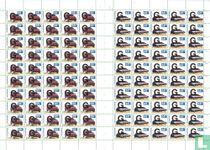 Briefmarken mit Aufdruck „G“.