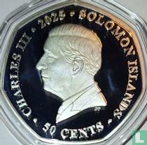 Salomonseilanden 50 cents 2025 (type 5) "90 jaar Monopoly"