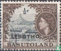 Stamps of Basutoland, with overprint