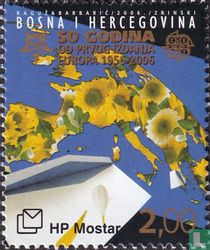 50 years of Europe stamps