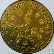 Frankrijk 5 ECU 1993 de Draguignan - 40ste Olijfbeurs