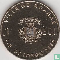 Frankrijk 1 ECU 1995 de Roanne