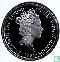 British Virgin Islands 20 dollars 1985 (PROOF) "Gold Cross"