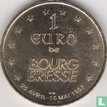 Frankrijk 1 euro 1997 de Bourg en Bresse