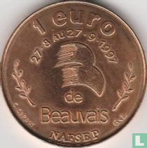 Frankrijk 1 euro 1997 de Beauvais