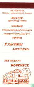 Roseneck; Restaurant 