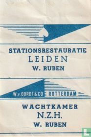 Stationsrestauratie Leiden -Wachtkamer N.Z.H.
