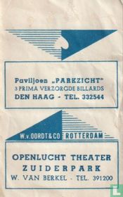 Paviljoen "Parkzicht" - Openlucht Theater Zuiderpark