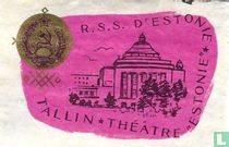 R.S.S. D'Estonie Tallin théätre "Estonie"