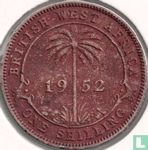 Brits-West-Afrika 1 shilling 1952 (KN)