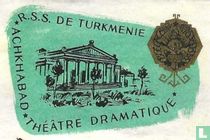 R.S.S. De Turkmenie Achkhabad Théâtre dramatique