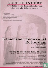 Kamerkoor Toonkunst Rotterdam - Kerstconcert