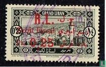 Fiscal stamp - Imprint in red