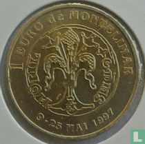 Frankrijk 1 euro 1997 de Montélimar