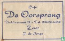 Café De Oorsprong