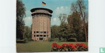 Bad Aachen Drehturm auf dem Lousberg 140m über der Stadt gelegen.