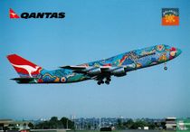 Qantas - Boeing 747-300 Nalanji Dreaming