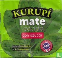 mate cocido con azúcar