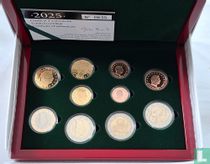 Luxemburg KMS 2025 (PP mit Münzzeichen D auf 2 Euro Gedenkmünzen) kaufen