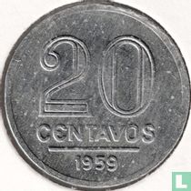Brasilien 20 Centavo 1959
