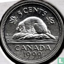 Kanada 5 Cent 1999 (PP - Silber)