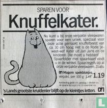 Sparen voor knuffelkater.