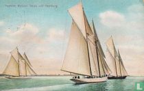 Yachten Meteor, Iduna und Hamburg