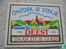 DEEST daar zit je goed